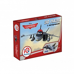 3D пазл Disney Самолеты - Эхо, инерционный (IQ 3D Puzzle, FTP0002st)